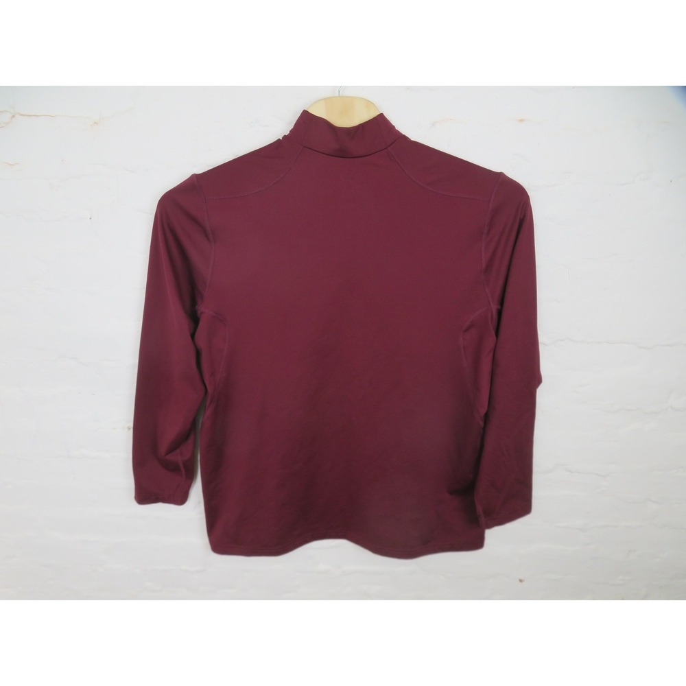 Virginia Tech Hokies Shirt Mens 2XL Red Nike Dri Fit Thermal Long Sleeve Warm - Picture 7 of 9